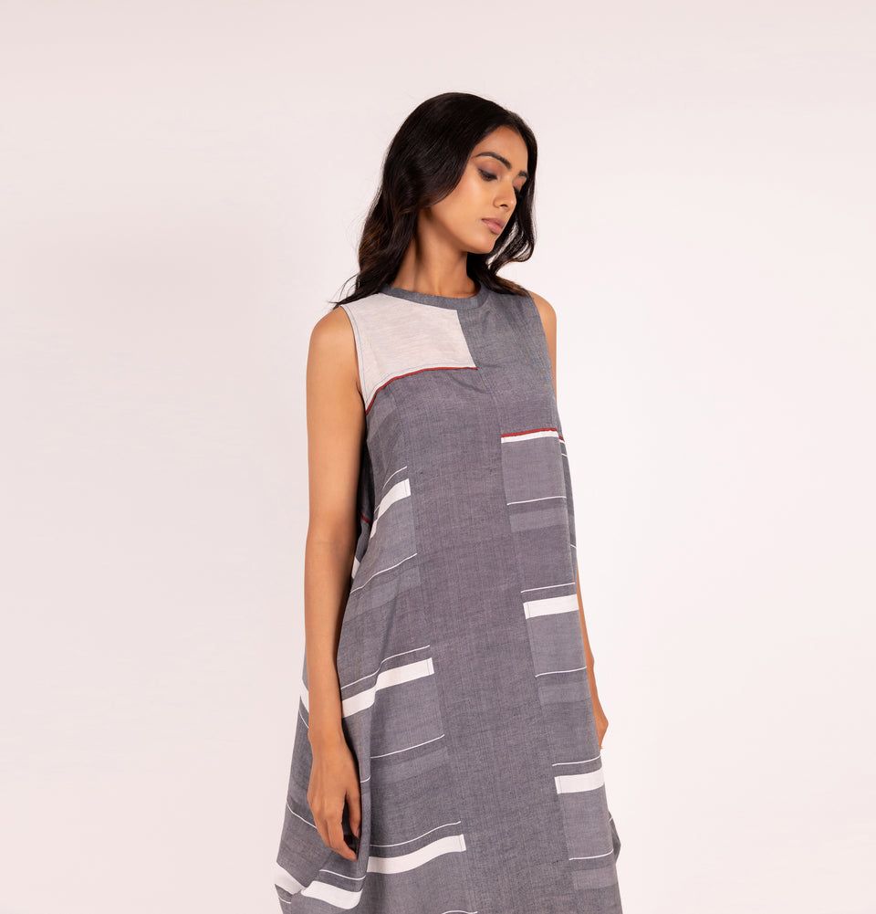 Zari Sleeveless Dress Set