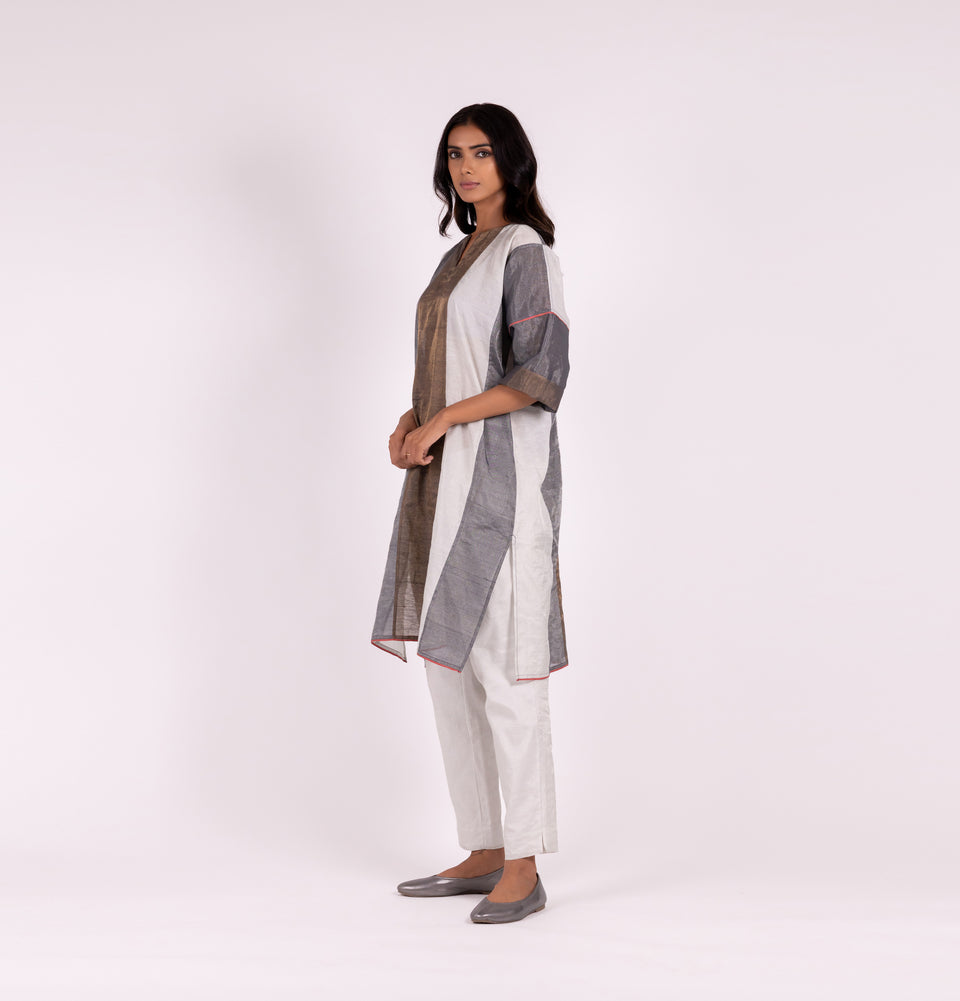 Zari Kimono Kurta