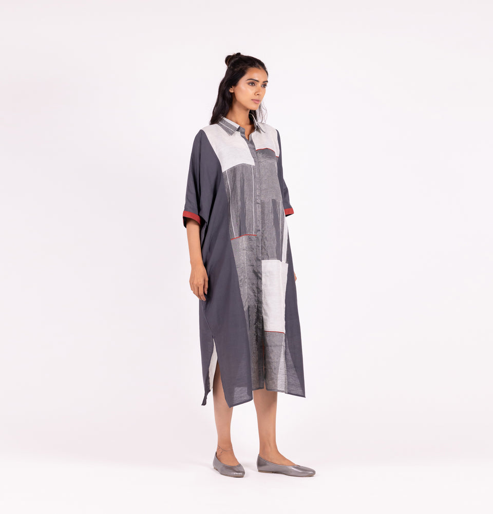 Zari Stripe Kaftan Set