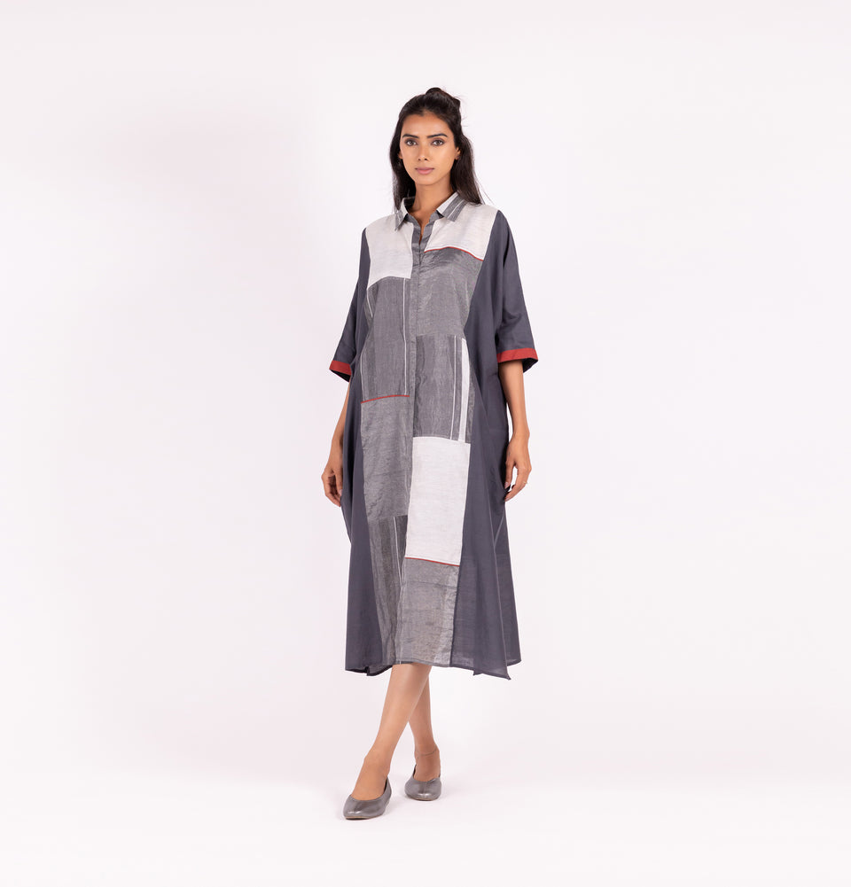 Zari Stripe Kaftan Set