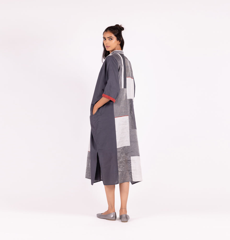 Zari Stripe Kaftan Set