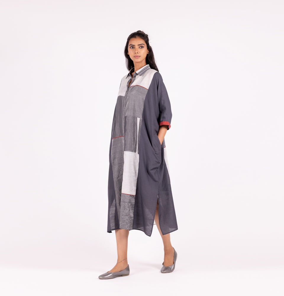 Zari Stripe Kaftan Set