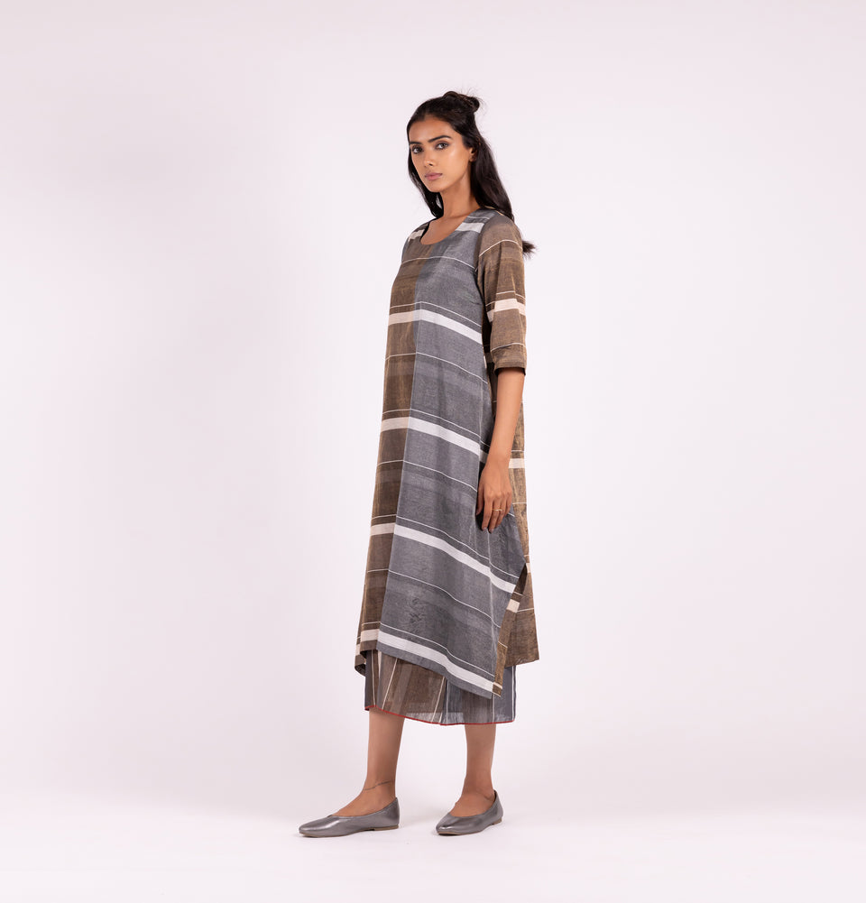 Zari Striped Dress
