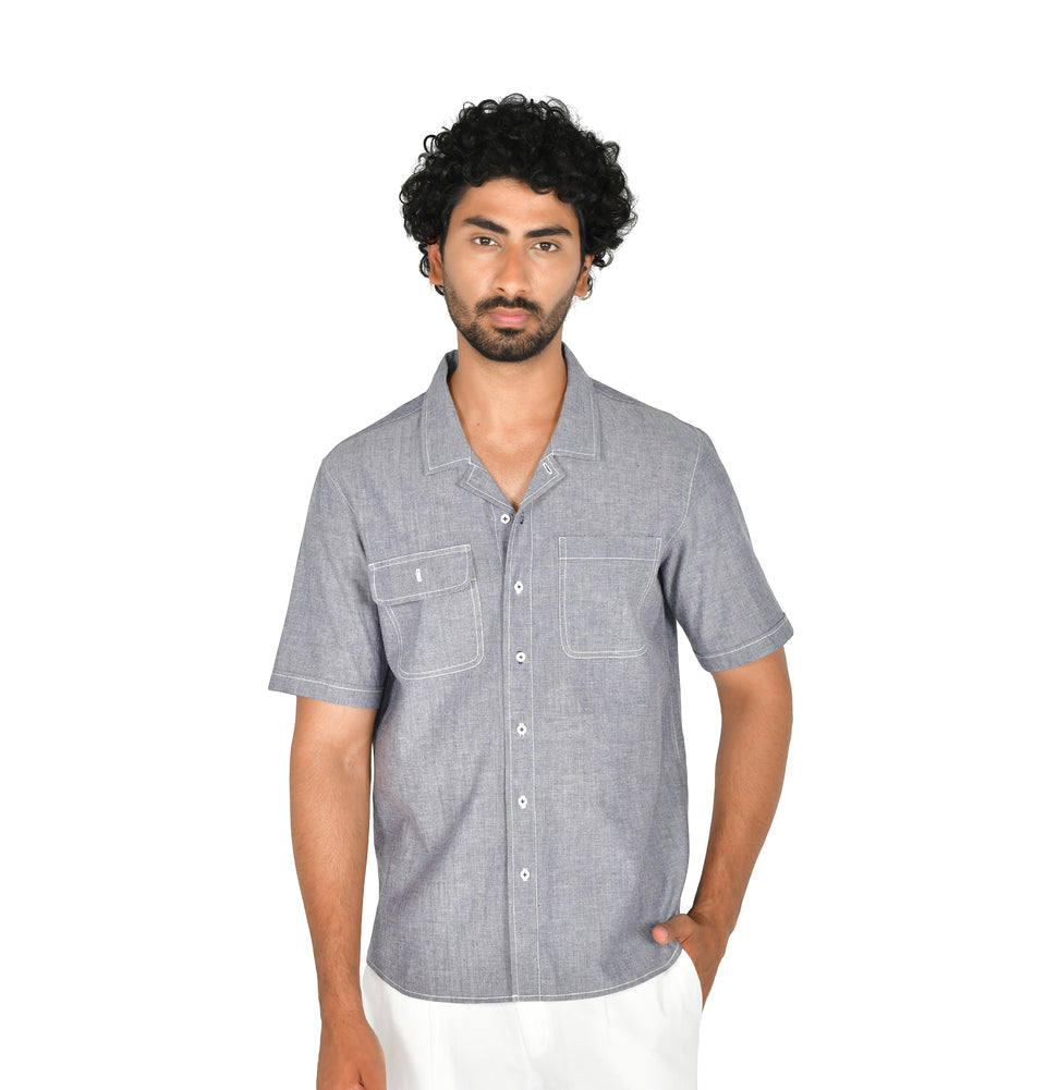 M Shapes Solid Shirt