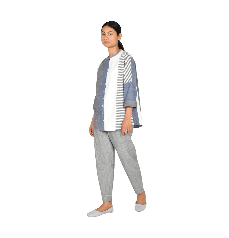 Shapes Stripe Kimono