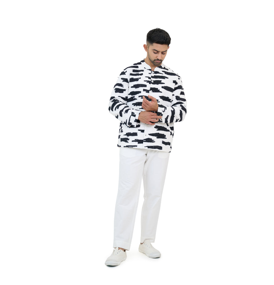 M Shadow Quilted Jacket