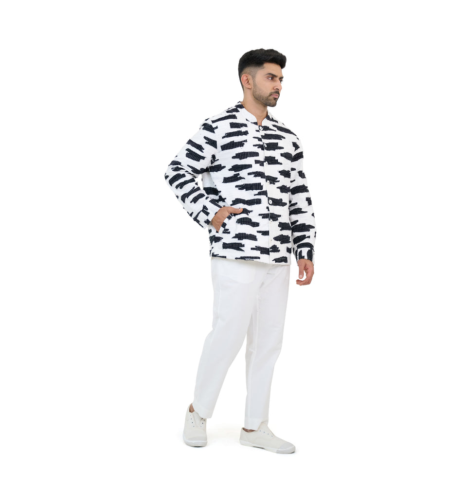 M Shadow Quilted Jacket