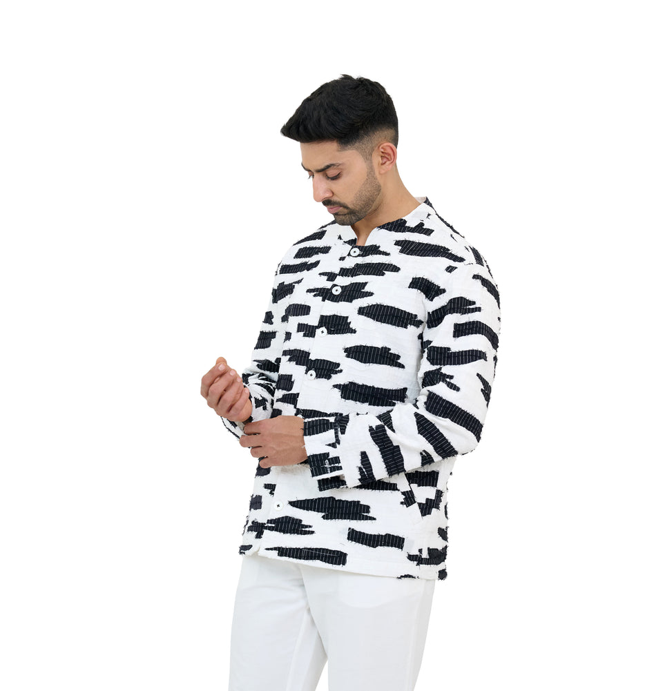 M Shadow Quilted Jacket