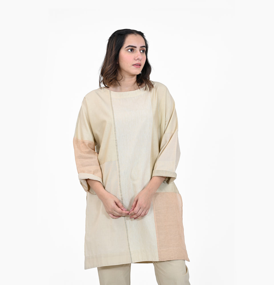 Zari Patch Tunic