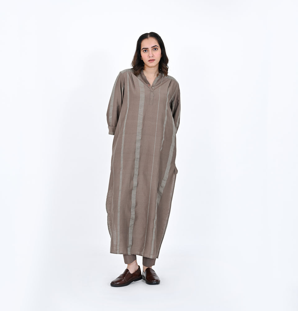 Zari Stripe Kaftan