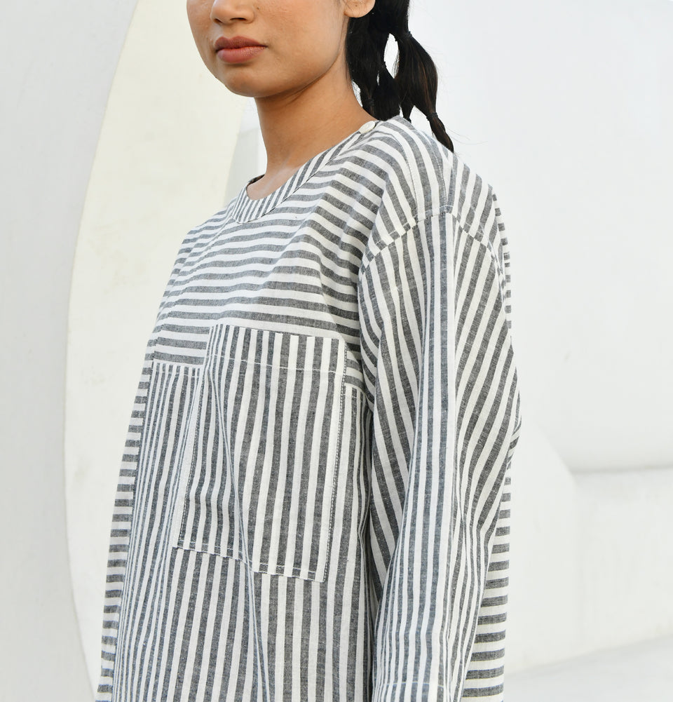 Shapes Stripe Unisex Shirt