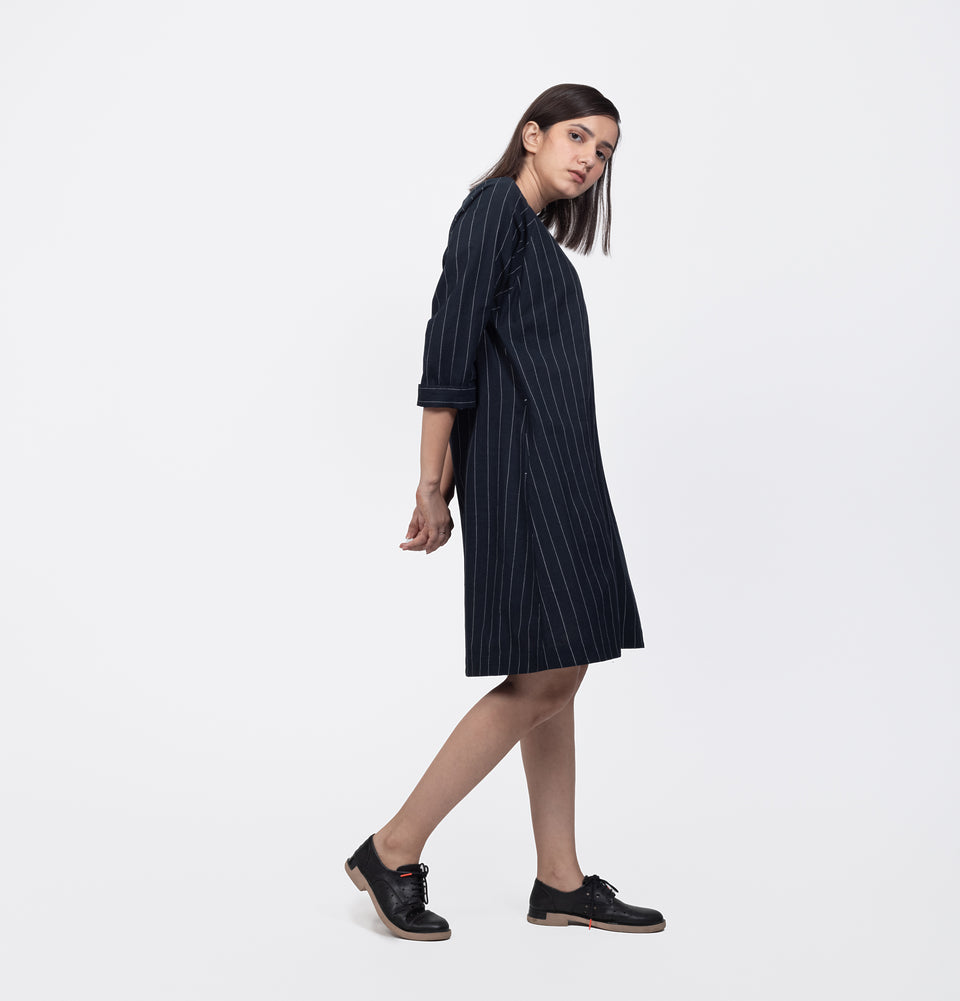 Shadow Stripe Dress