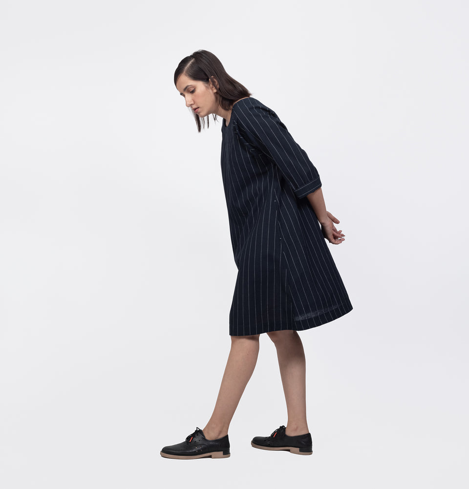 Shadow Stripe Dress
