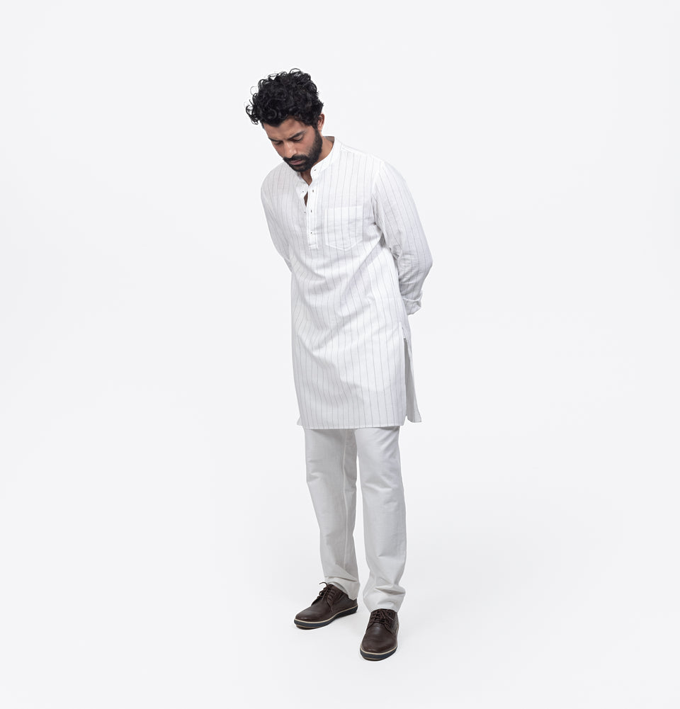 M Stripe Kurta