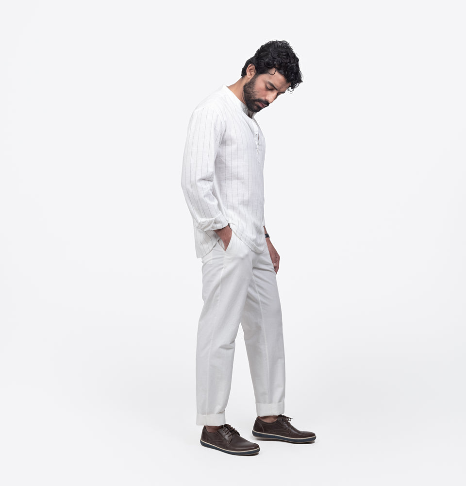 M Stripe Light Shirt