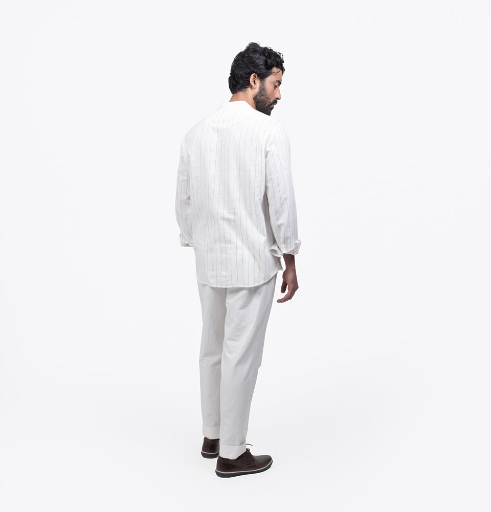 M Stripe Light Shirt