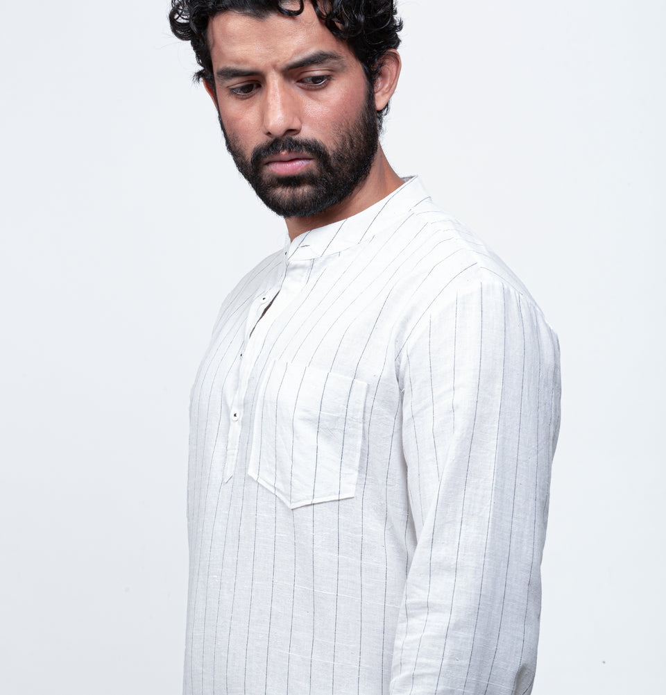 M Stripe Light Shirt