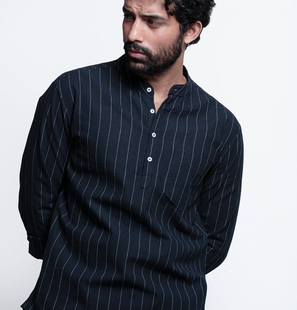 M Stripe Light Shirt