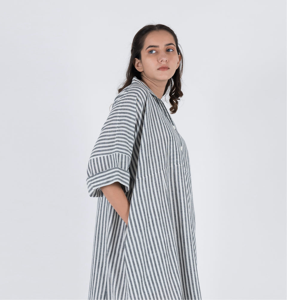 Symmetry Kimono Dress