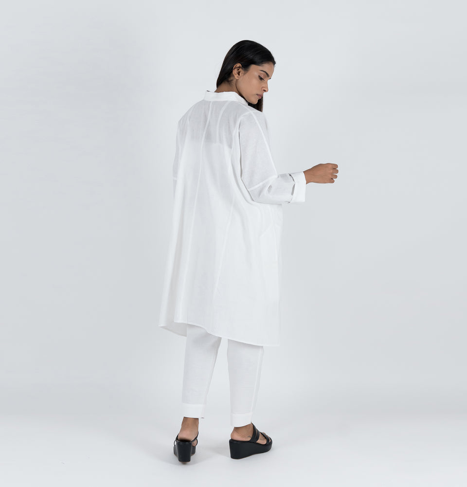 Symmetry Stripe Kimono