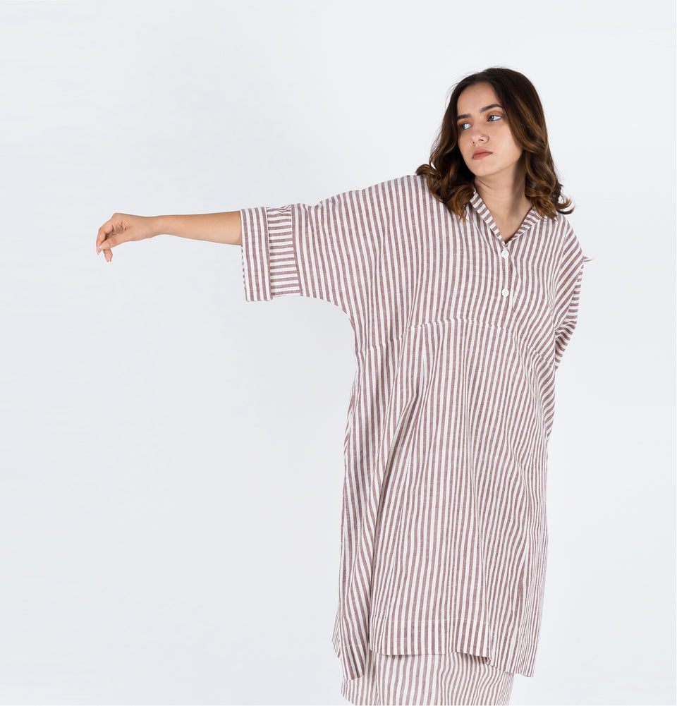 Symmetry Kimono Dress