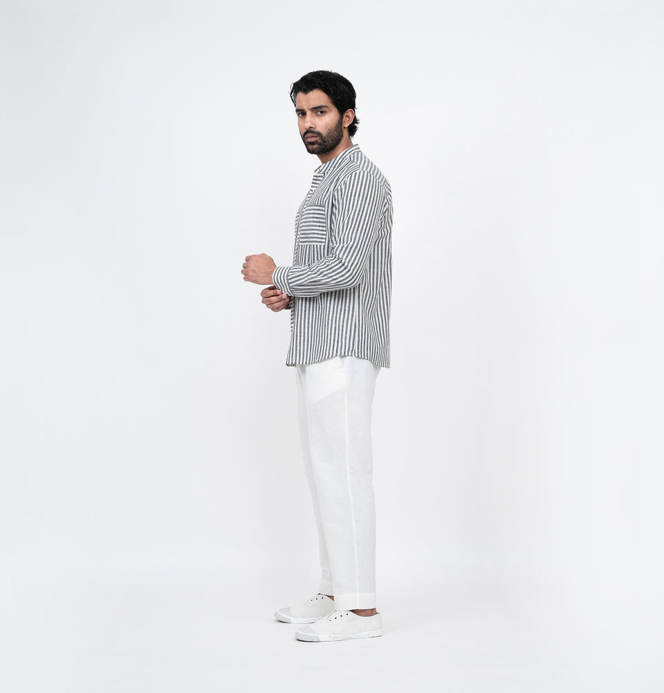 M Symmetry Stripe Shirt