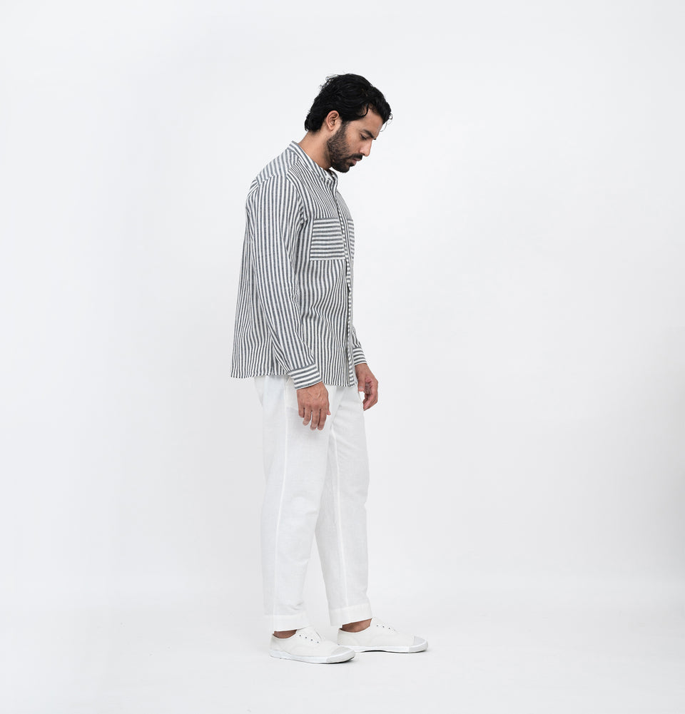 M Symmetry Stripe Shirt