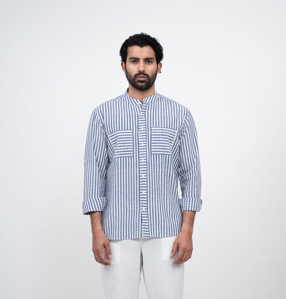 M Symmetry Stripe Shirt