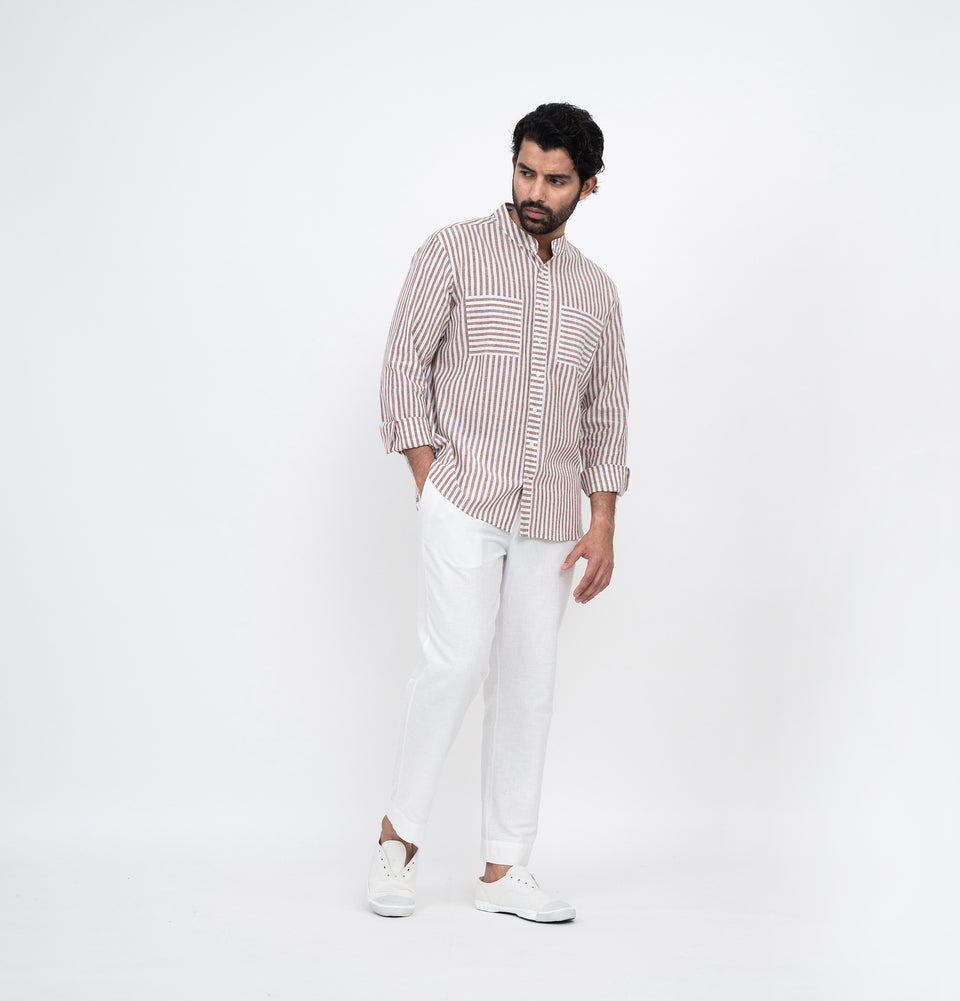 M Symmetry Stripe Shirt