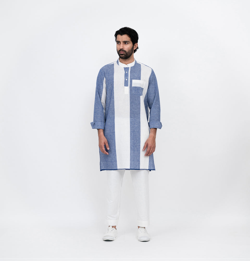 M Asymmetry Kurta