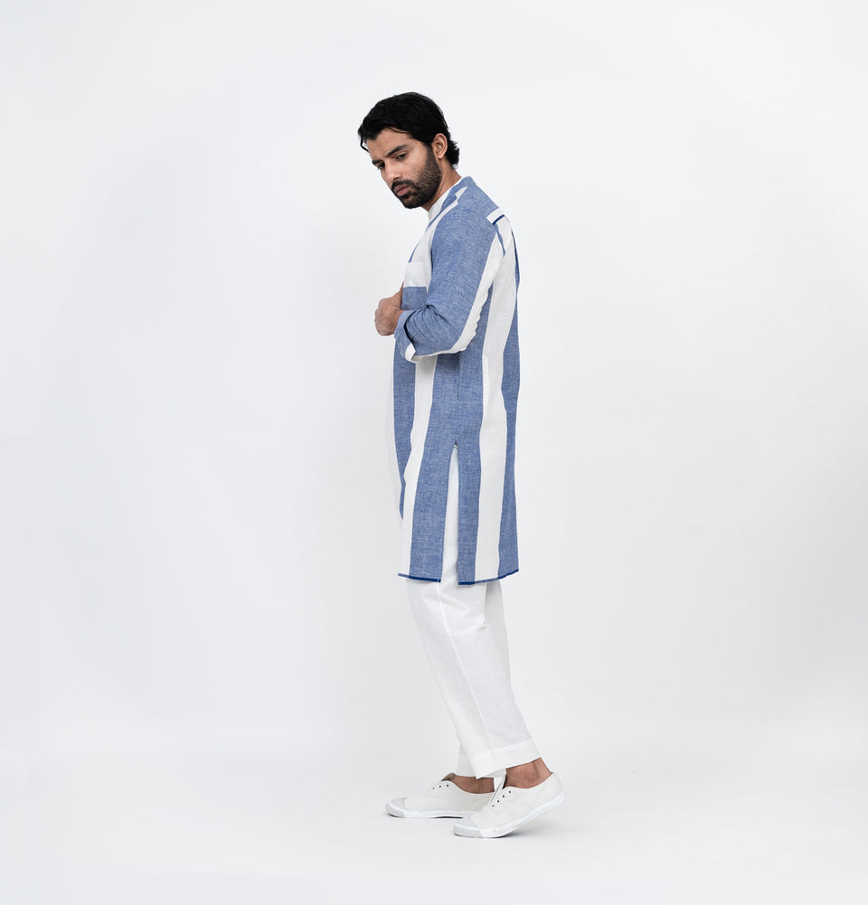 M Asymmetry Kurta