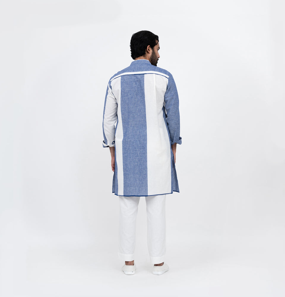 M Asymmetry Kurta