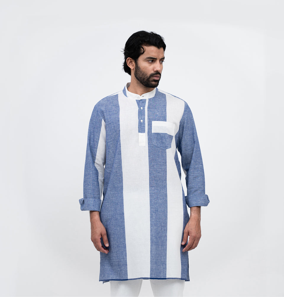 M Asymmetry Kurta