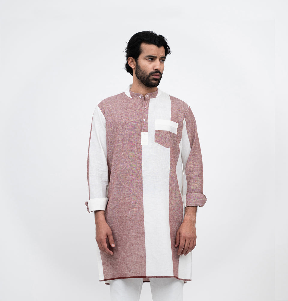 M Asymmetry Kurta