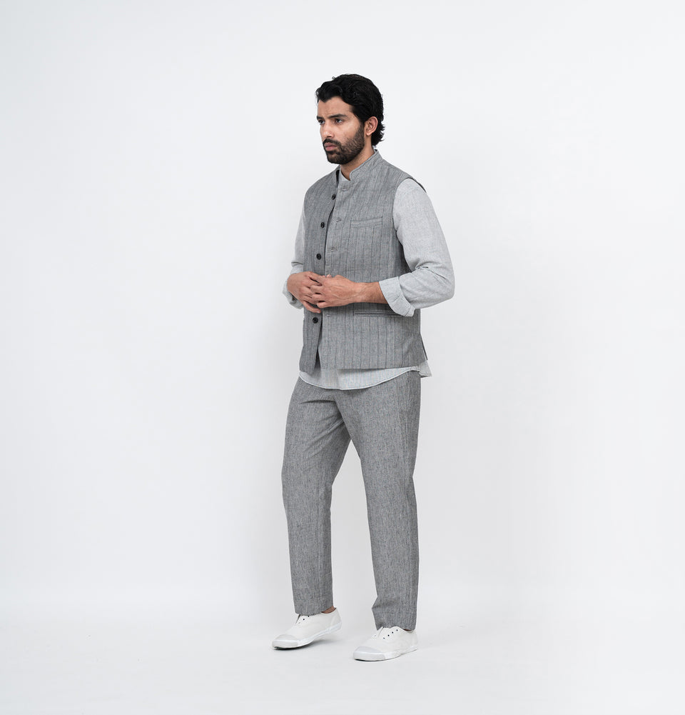 M Asymmetry Waist Coat