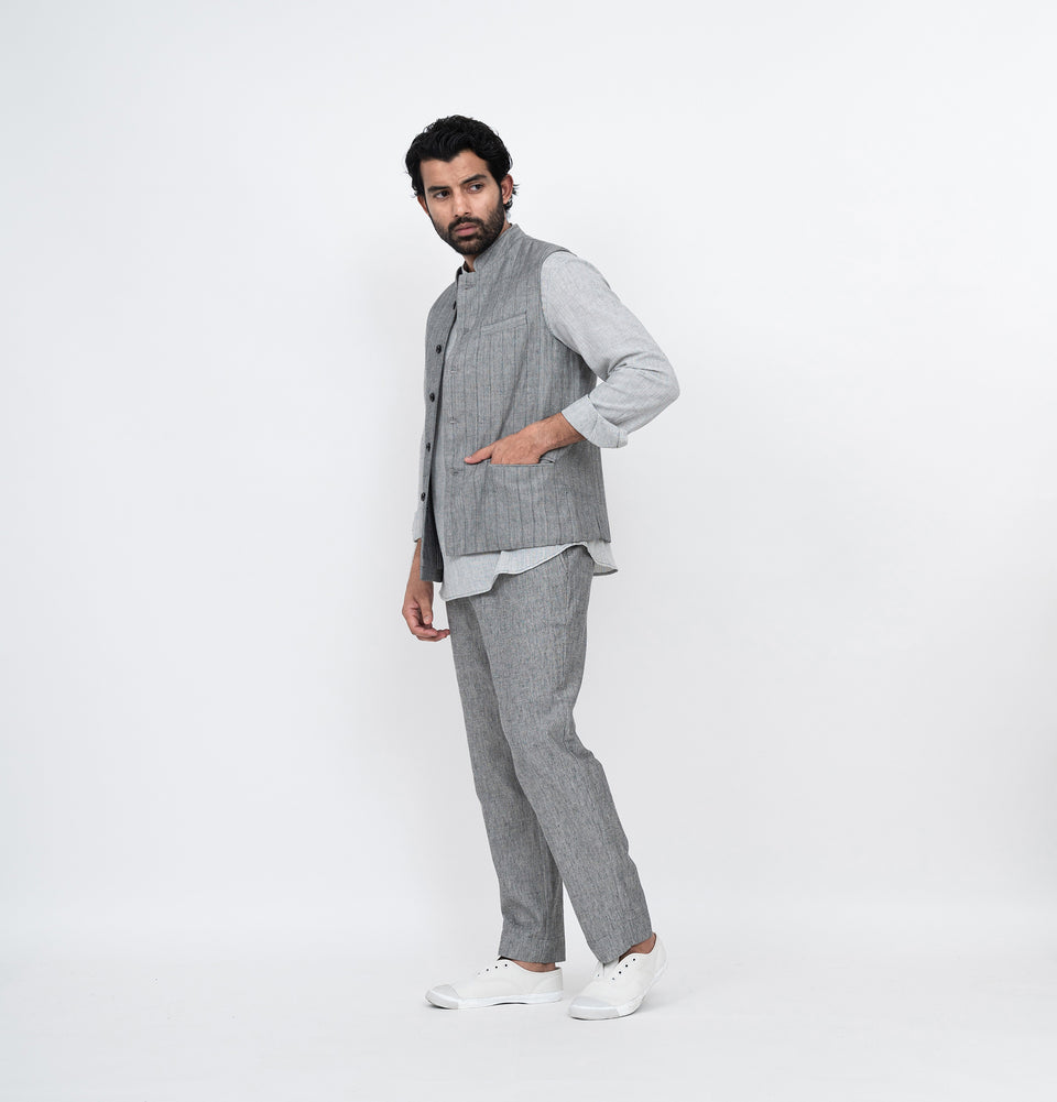 M Asymmetry Waist Coat