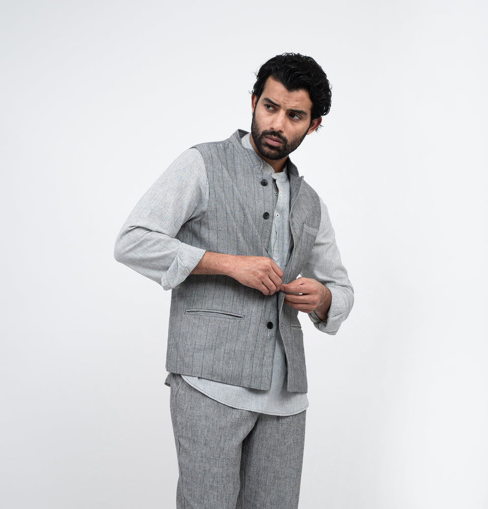 M Asymmetry Waist Coat