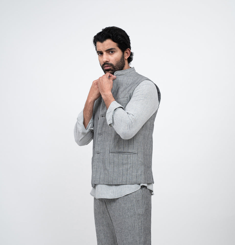 M Asymmetry Waist Coat