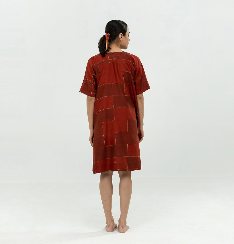 Maps Kimono Dress