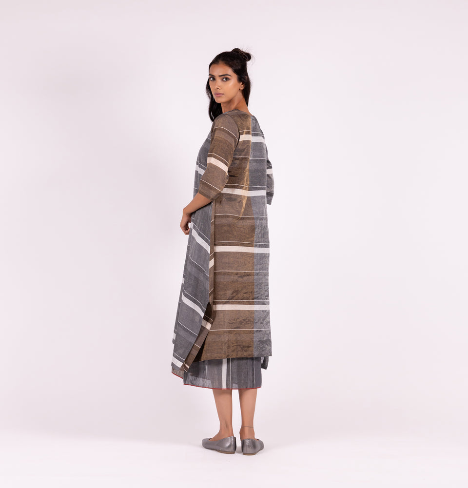 Zari Striped Dress