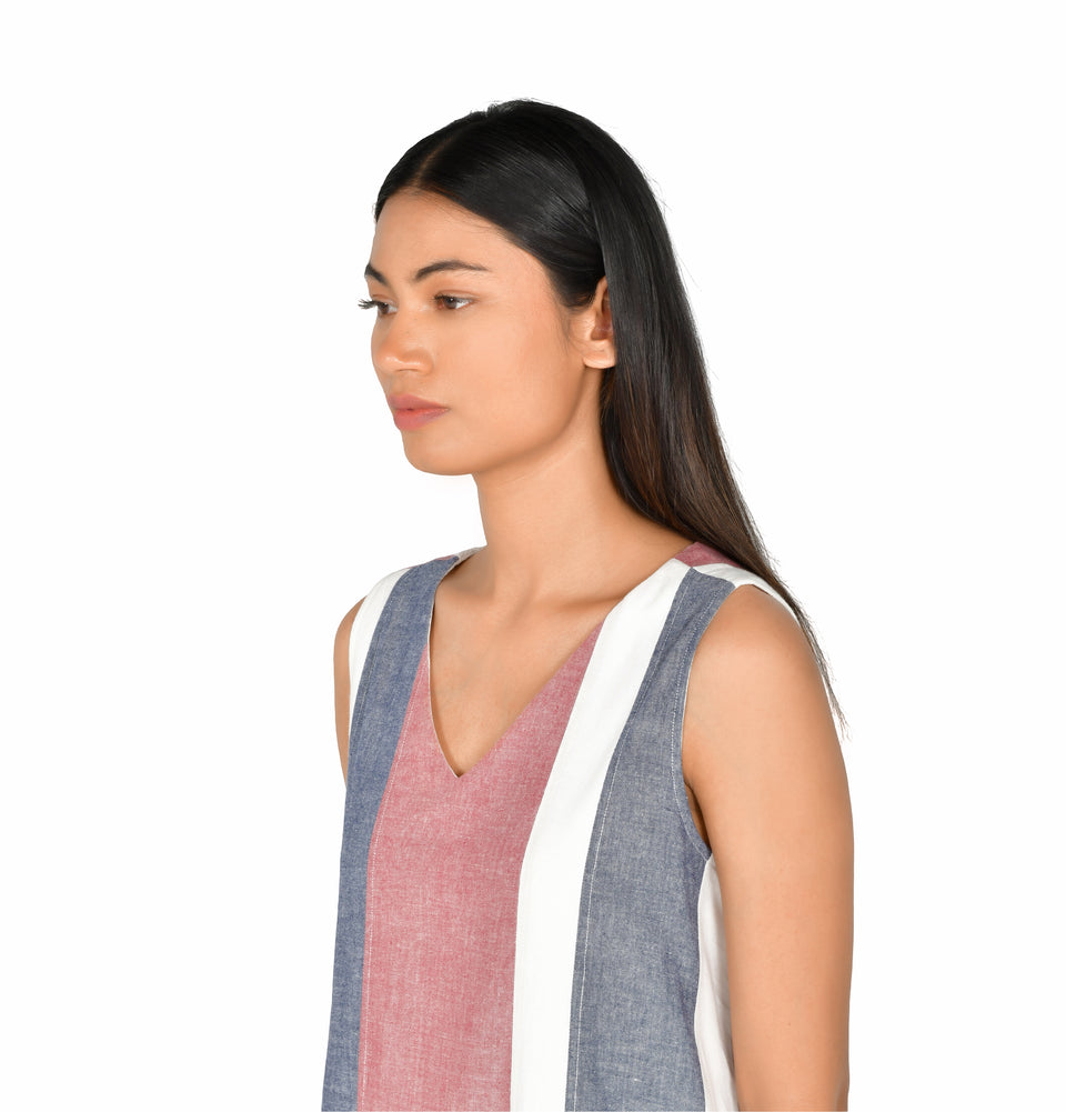 Shapes Stripe Dress