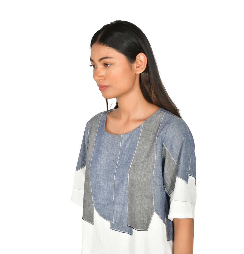 Shapes Patch Dress