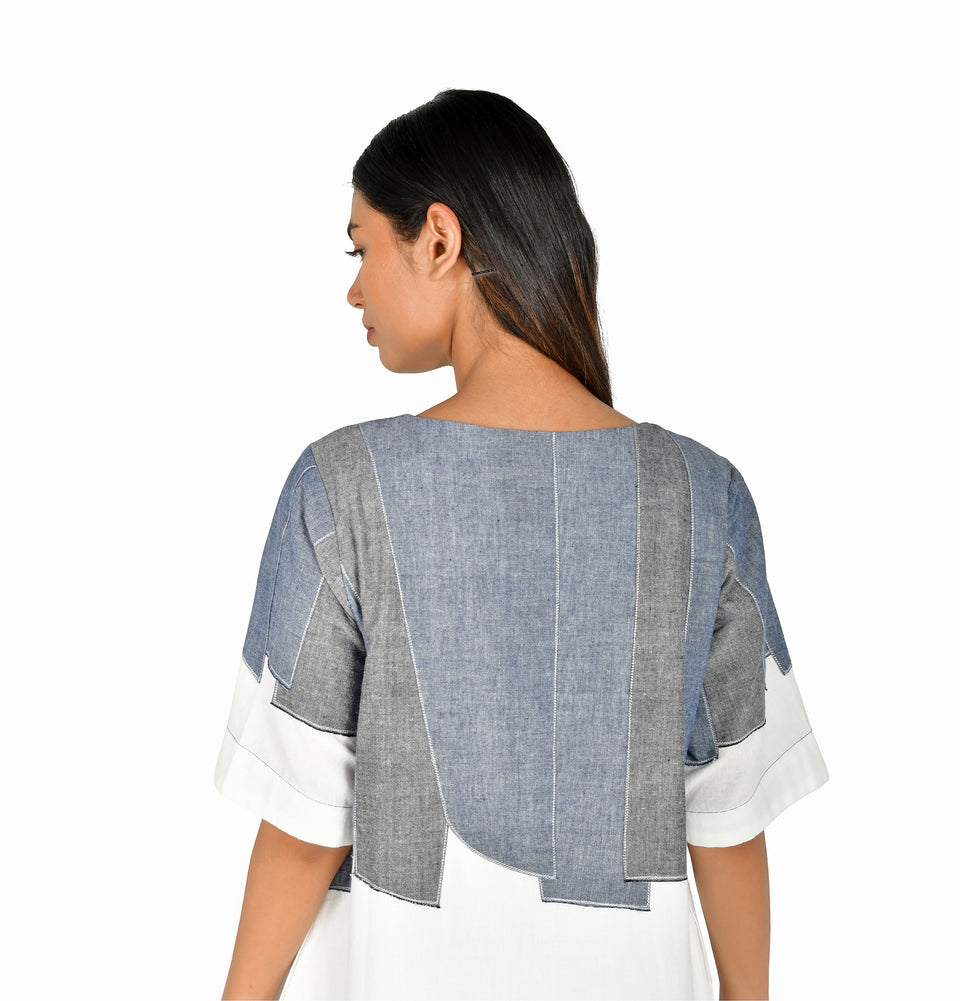 Shapes Patch Dress