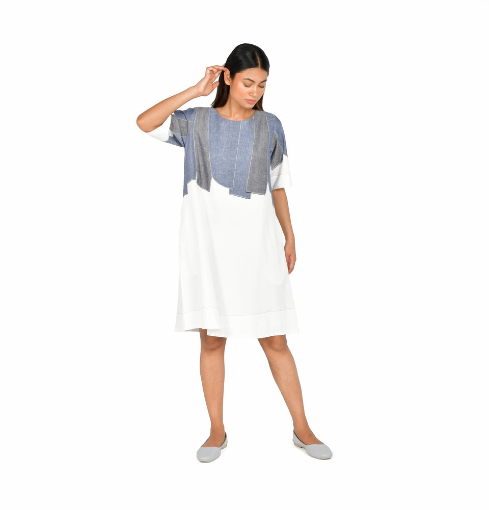 Shapes Patch Dress