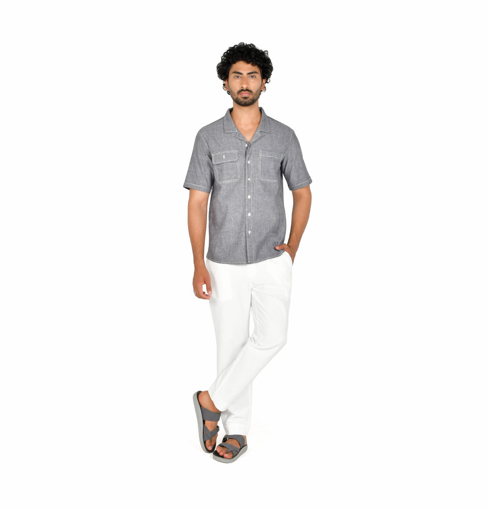 M Shapes Solid Shirt