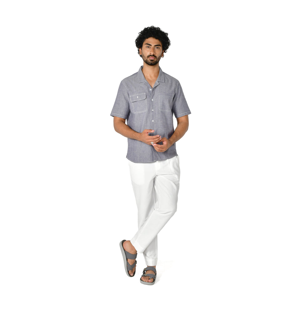 M Shapes Solid Shirt