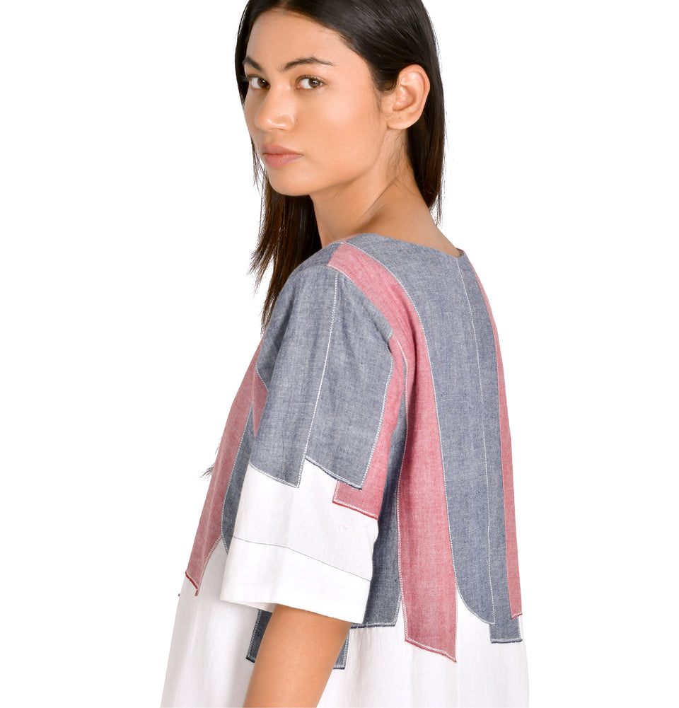 Shapes Patch Dress