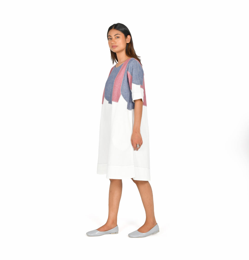 Shapes Patch Dress