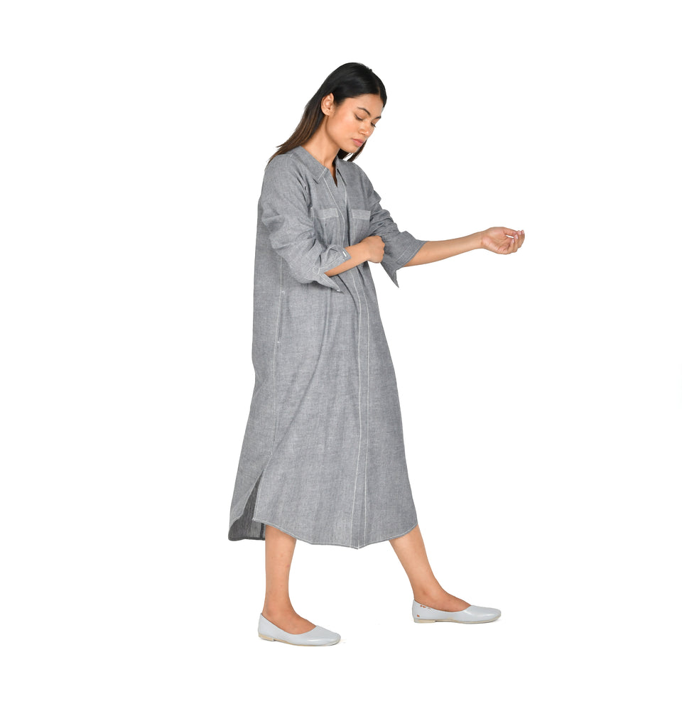 Shapes Solid Dress