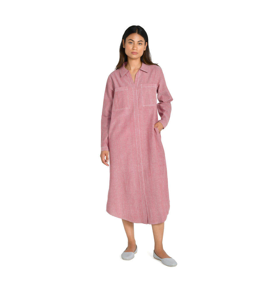 Shapes Solid Dress